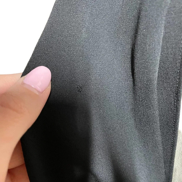 Diane von Furstenberg Reara Silk Dress Black Size 2 - Picture 5 of 10